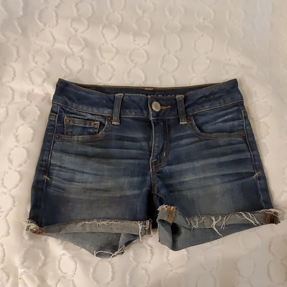 AMERICAN EAGLE OUTFITTERS STRECH SHORTS 0 - Picture 2 of 6